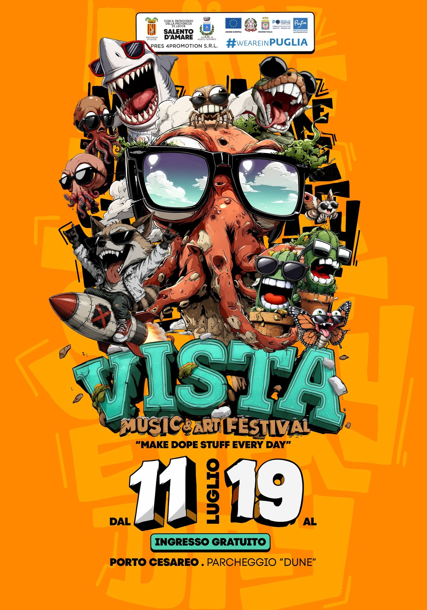 Porto Cesareo: oggi spazio a musica, enogastronomia e intrattenimento Vista festival