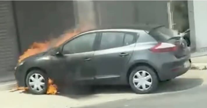 Carapelle: incendiata l’auto del sindaco Intimidazione