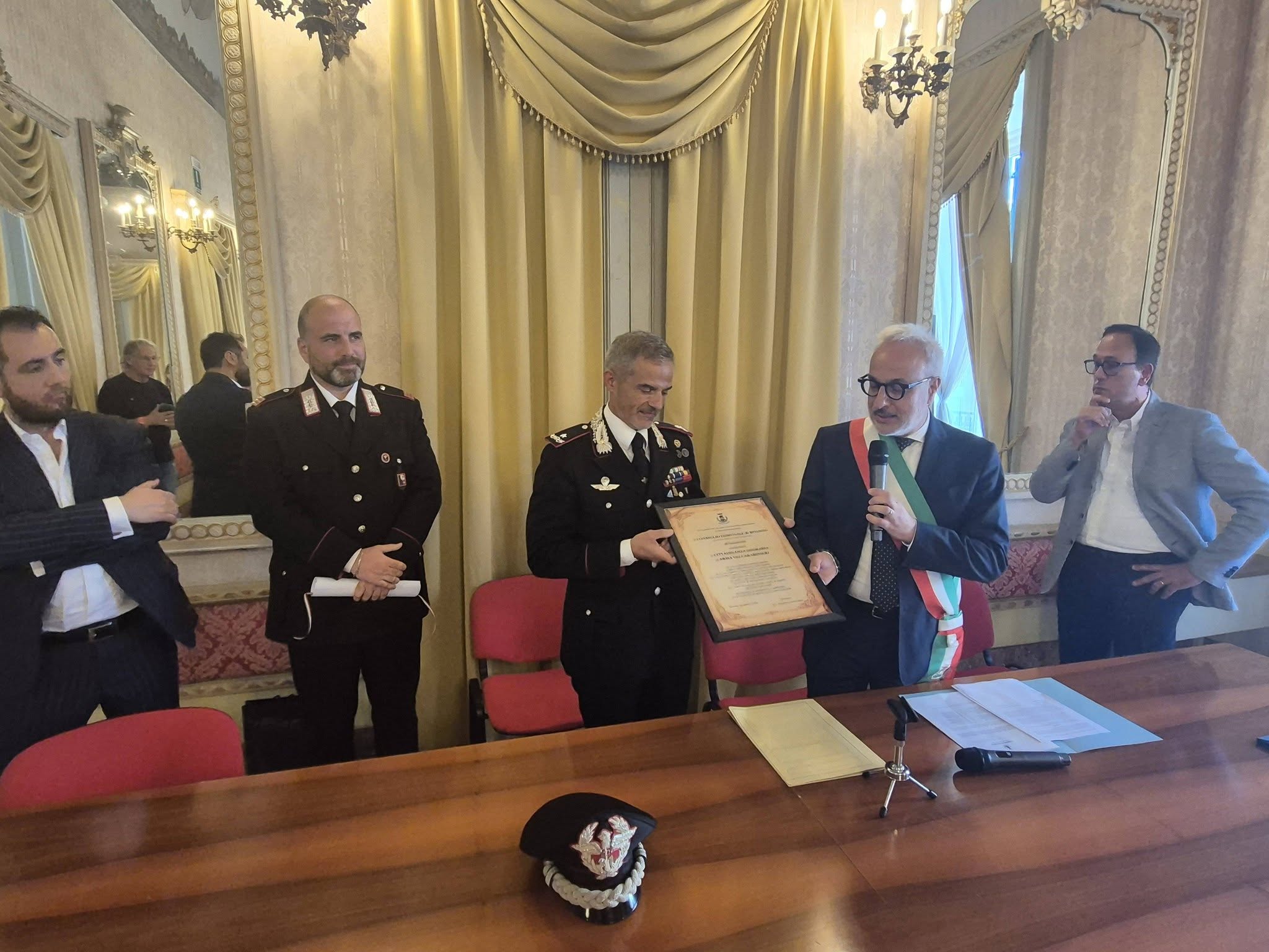 bitonto cittadinanza onoraria ai carabinieri ieri la cerimonia da Noinotizie.it bitonto cittadinanza onoraria ai carabinieri ieri la cerimonia