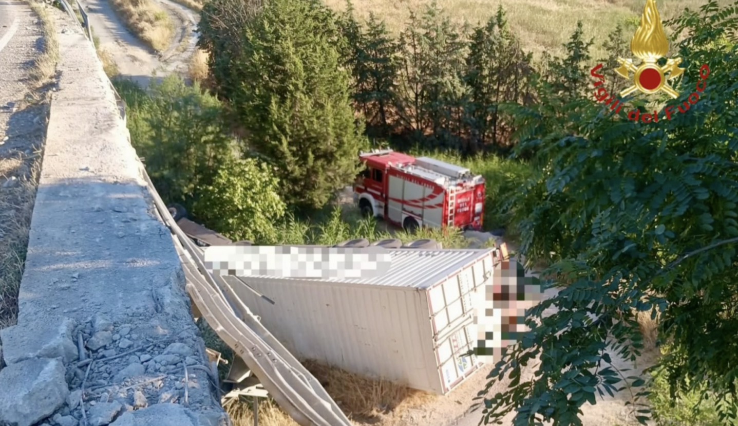 Incidente: camionista di Crispiano morto a Matera Ieri