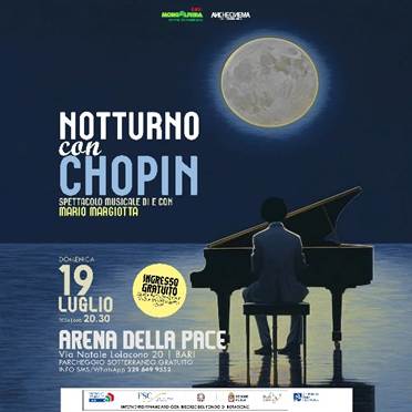 Bari: quattro spettacoli musicali da sabato nell’Arena della pace Gratuiti