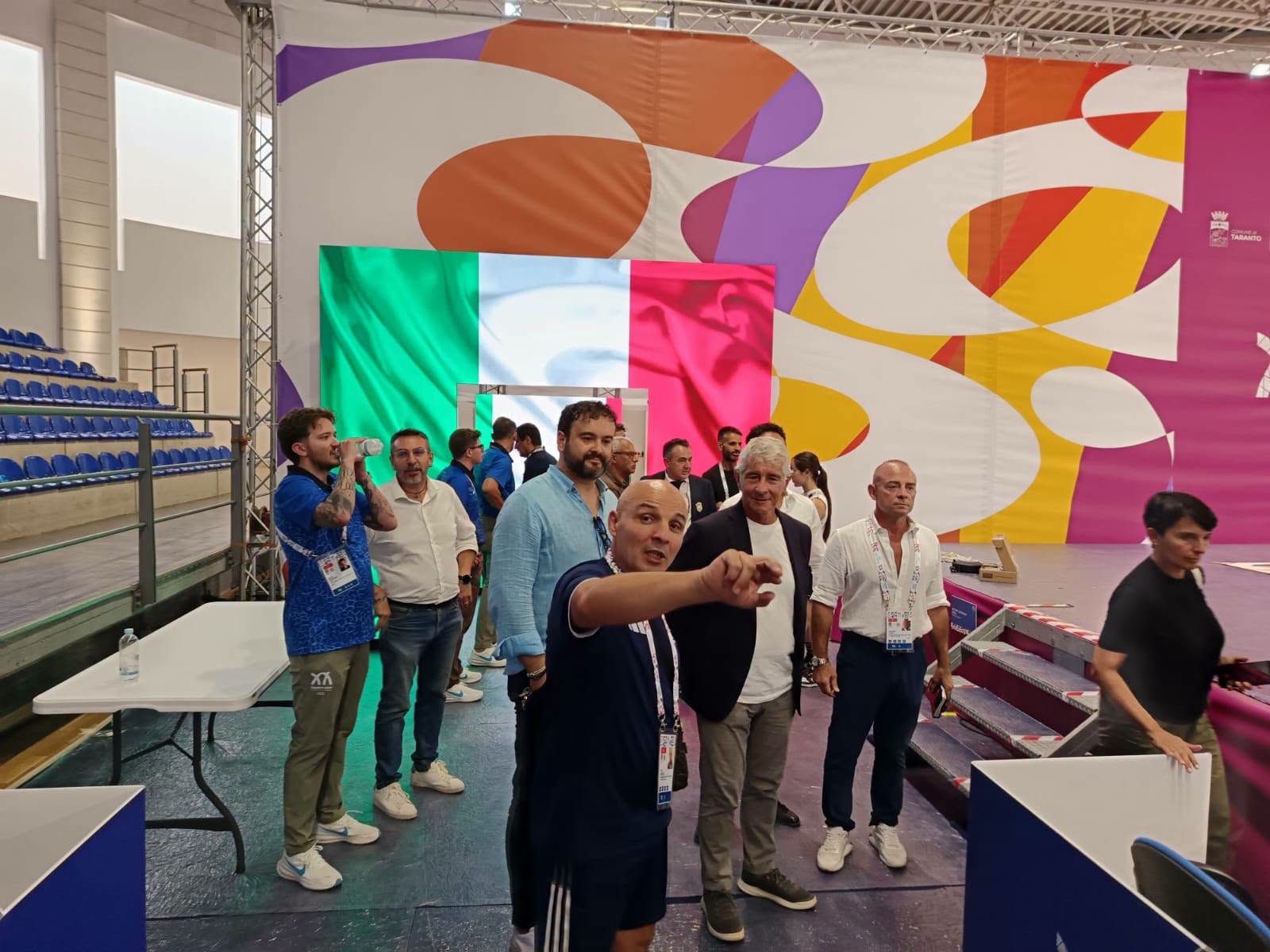 Giochi del Mediterraneo: il sopralluogo del ministro a Martina Franca Accolto dal sindaco