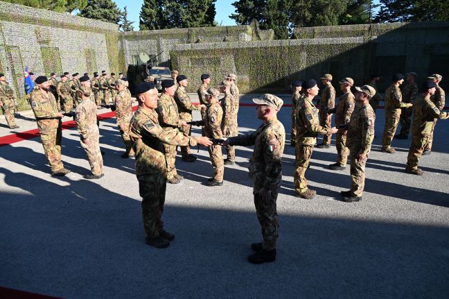Martina Franca: consegna dei baschi blu Aeronautica militare