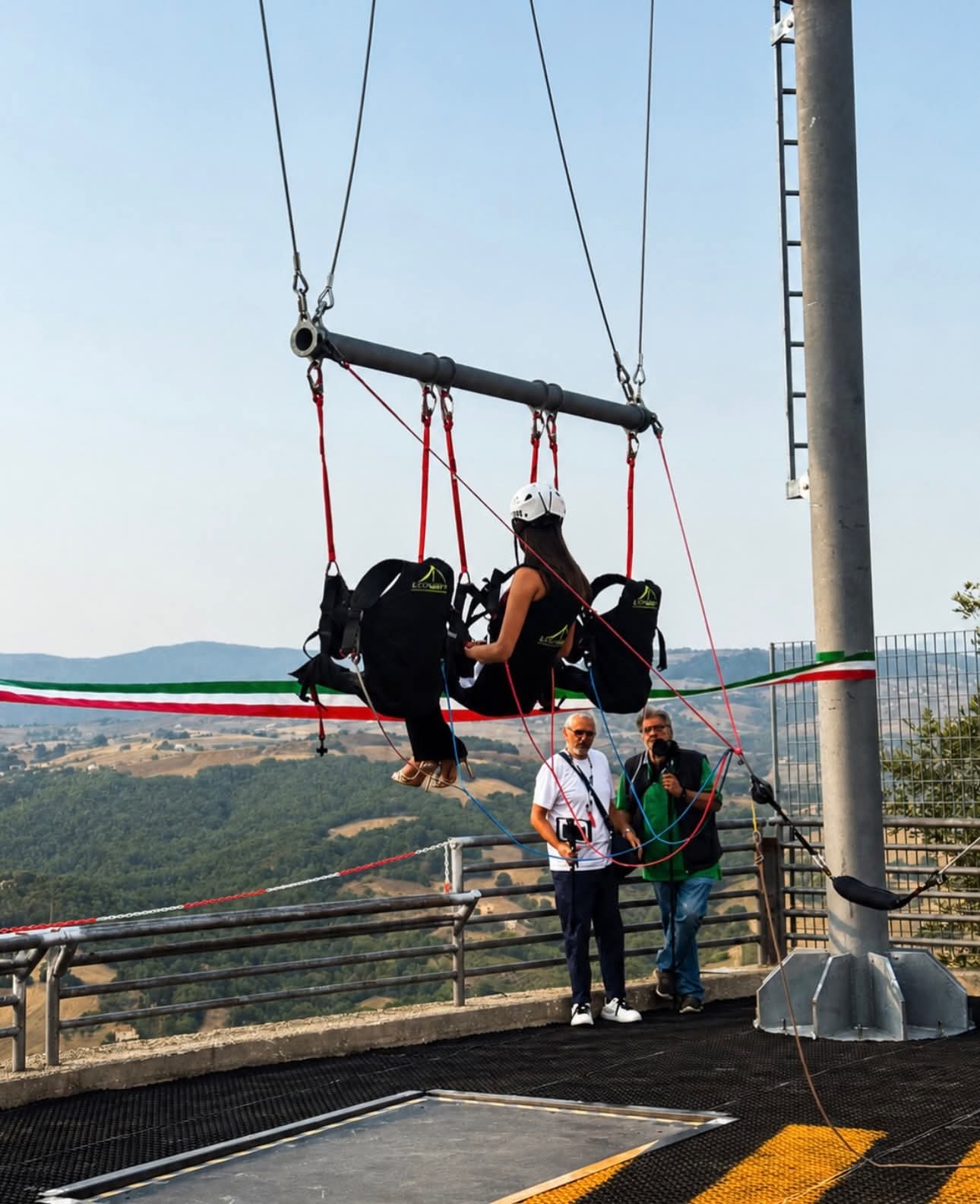 In Basilicata la più grande altalena d’Europa Inaugurata ieri