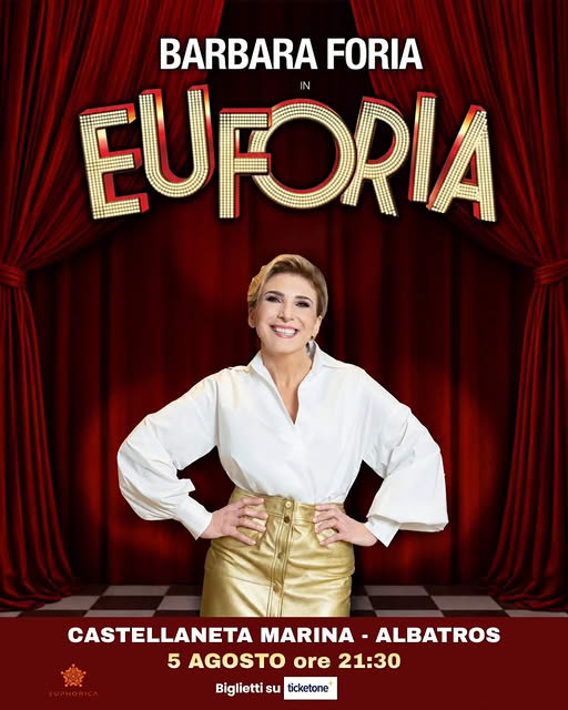“Euforia” mercoledì a Castellaneta Marina Albatros club