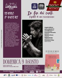 Loc. Teatro d'autore con Angelo Mellone, In fin dei conti, 9 agosto, Palazzo delle Arti Beltrani Trani (1)