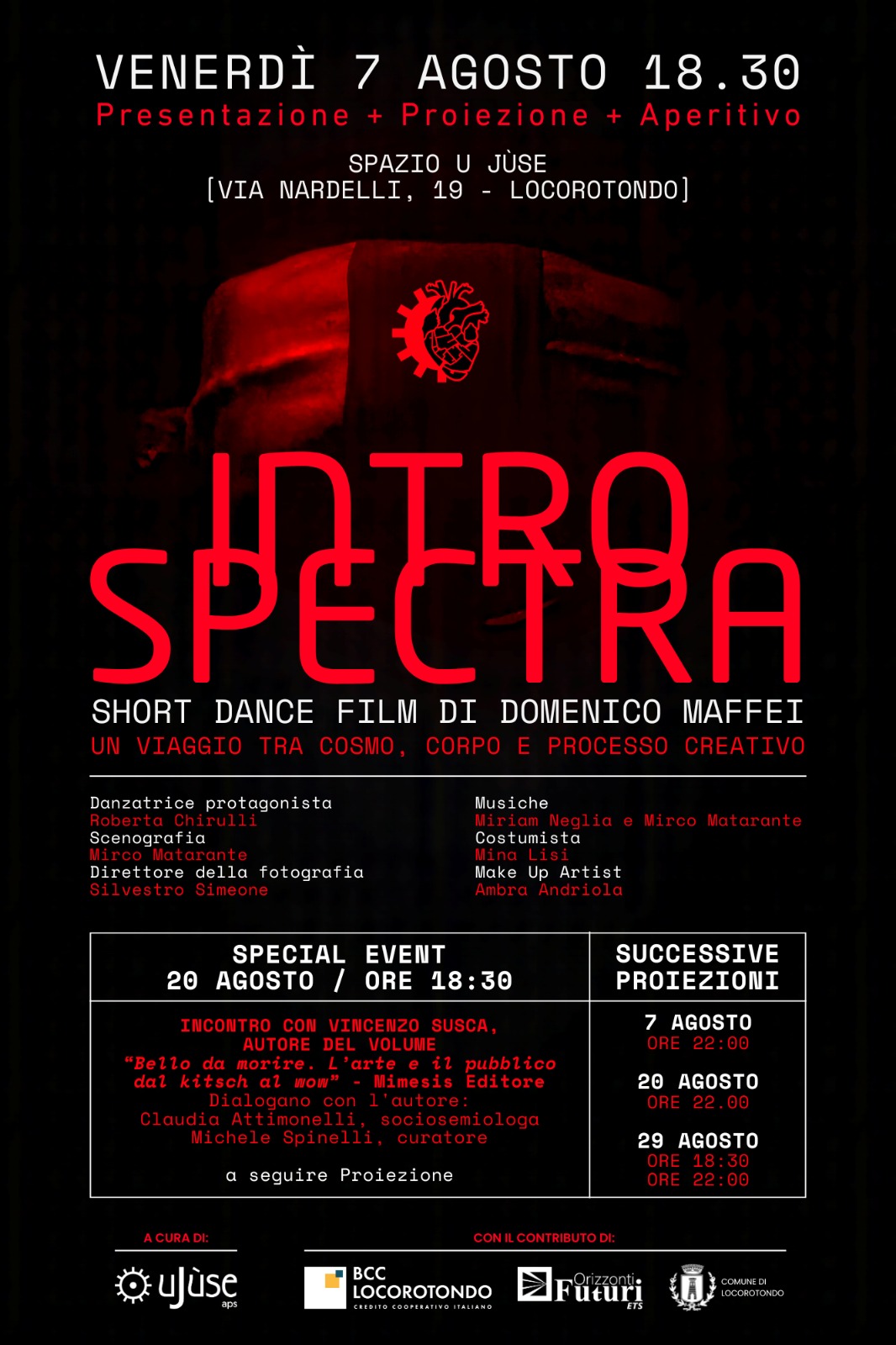 Locorotondo: venerdì “Introspectra” Esseri urbani