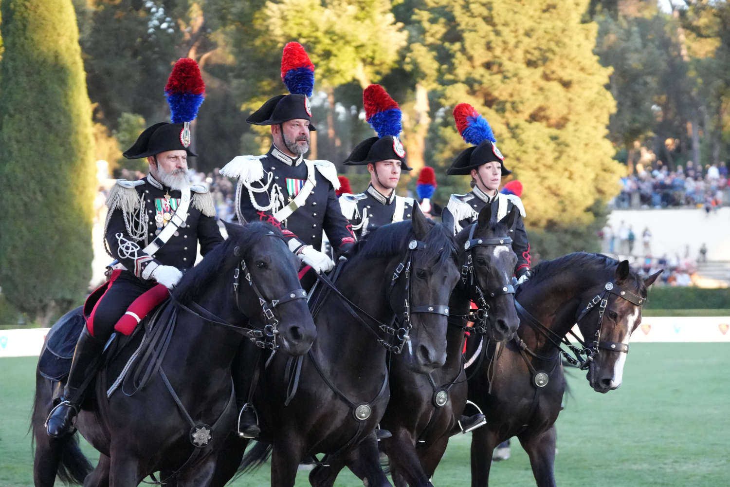 Ortelle: carabinieri a cavallo oggi per la festa patronale San Giorgio Martire e San Fortunato