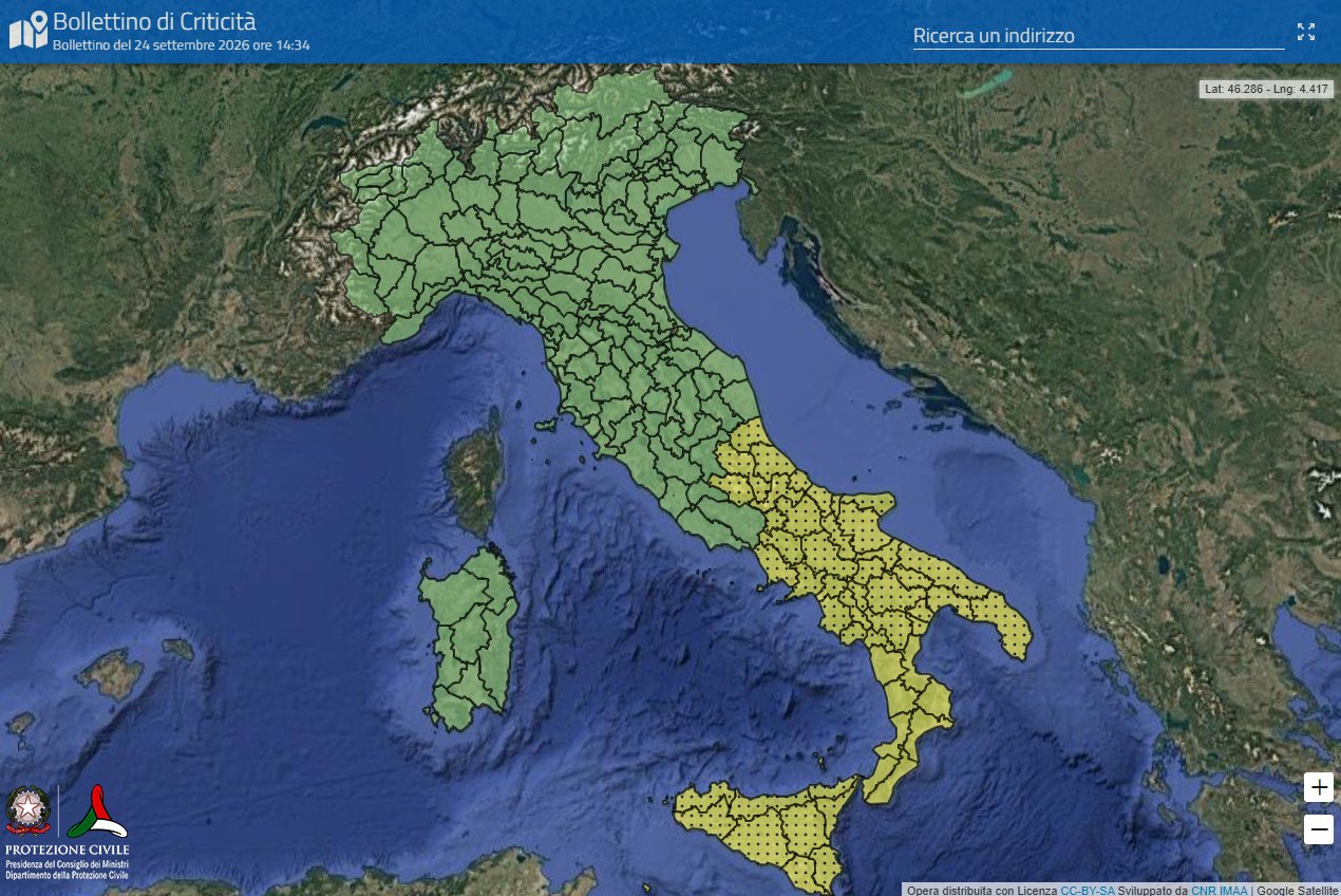 maltempo la puglia fra le regioni oggi in allerta per temporali protezione civile previsioni meteo da Noinotizie.it maltempo la puglia fra le regioni oggi in allerta per temporali protezione civile previsioni meteo