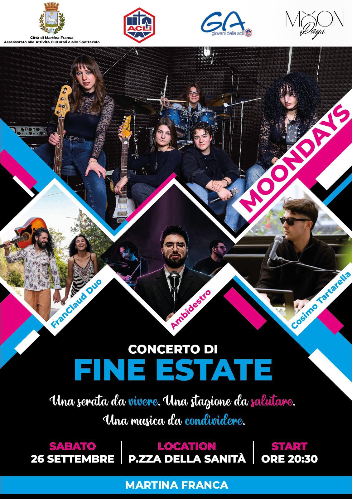 Martina Franca: concerto di fine estate Stasera