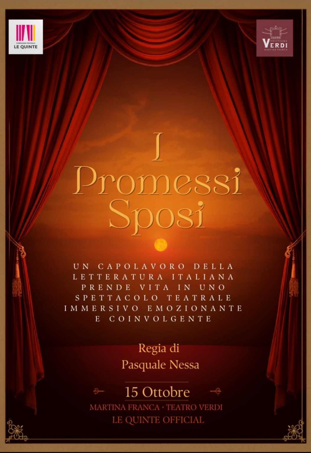 martina franca stasera i promessi sposi teatro verdi tutto esaurito prospettiva anche per la replica del 21 ottobre da Noinotizie.it martina franca stasera i promessi sposi teatro verdi tutto esaurito prospettiva anche per la replica del 21 ottobre